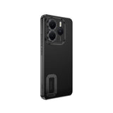Xiaomi Redmi Note 14 5G Kılıf Kamera Korumalı Logo Gösteren Zore Omega Kapak Siyah