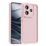 Xiaomi Redmi Note 14 5G Kılıf Kamera Korumalı Zore Ananas Kapak Pembe