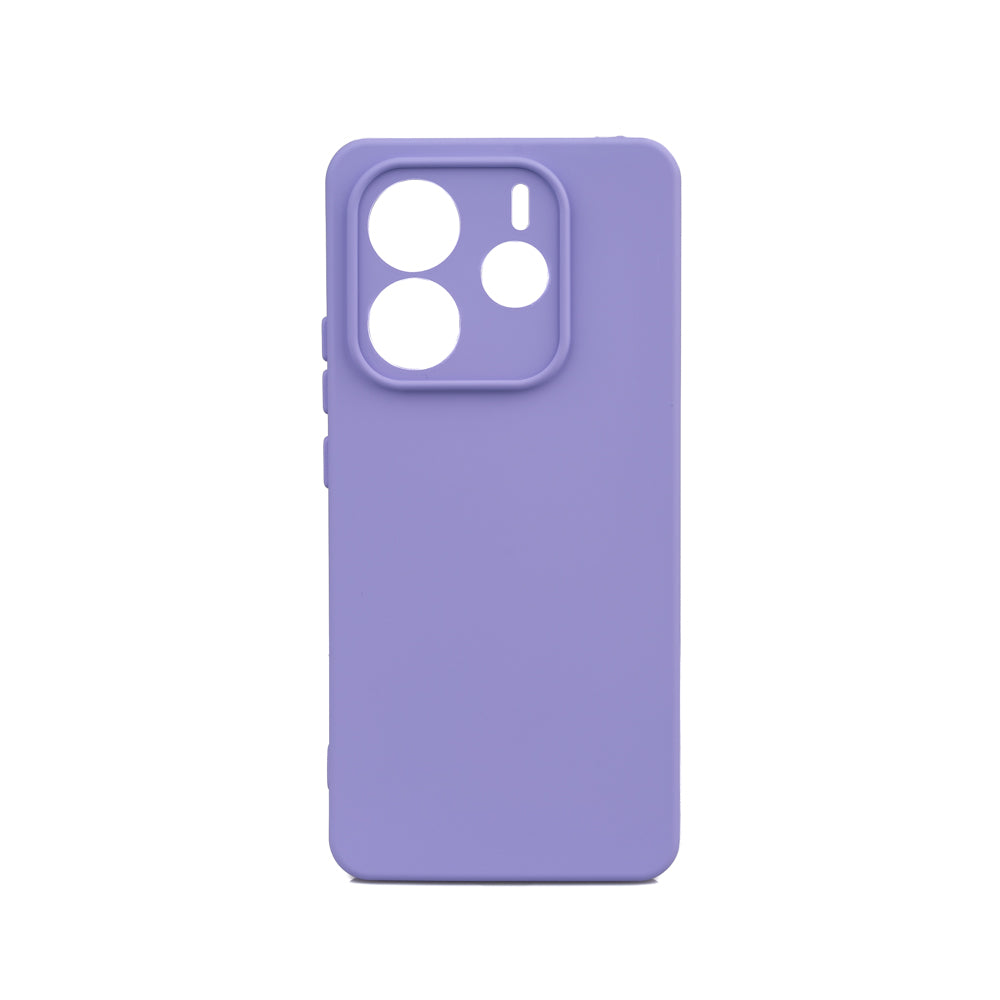 Xiaomi Redmi Note 14 5G Kılıf Zore Biye Silikon Lila