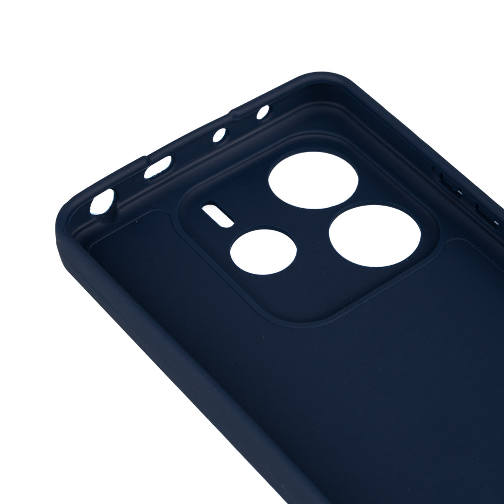 Xiaomi Redmi Note 14 5G Kılıf Zore Biye Silikon Siyah