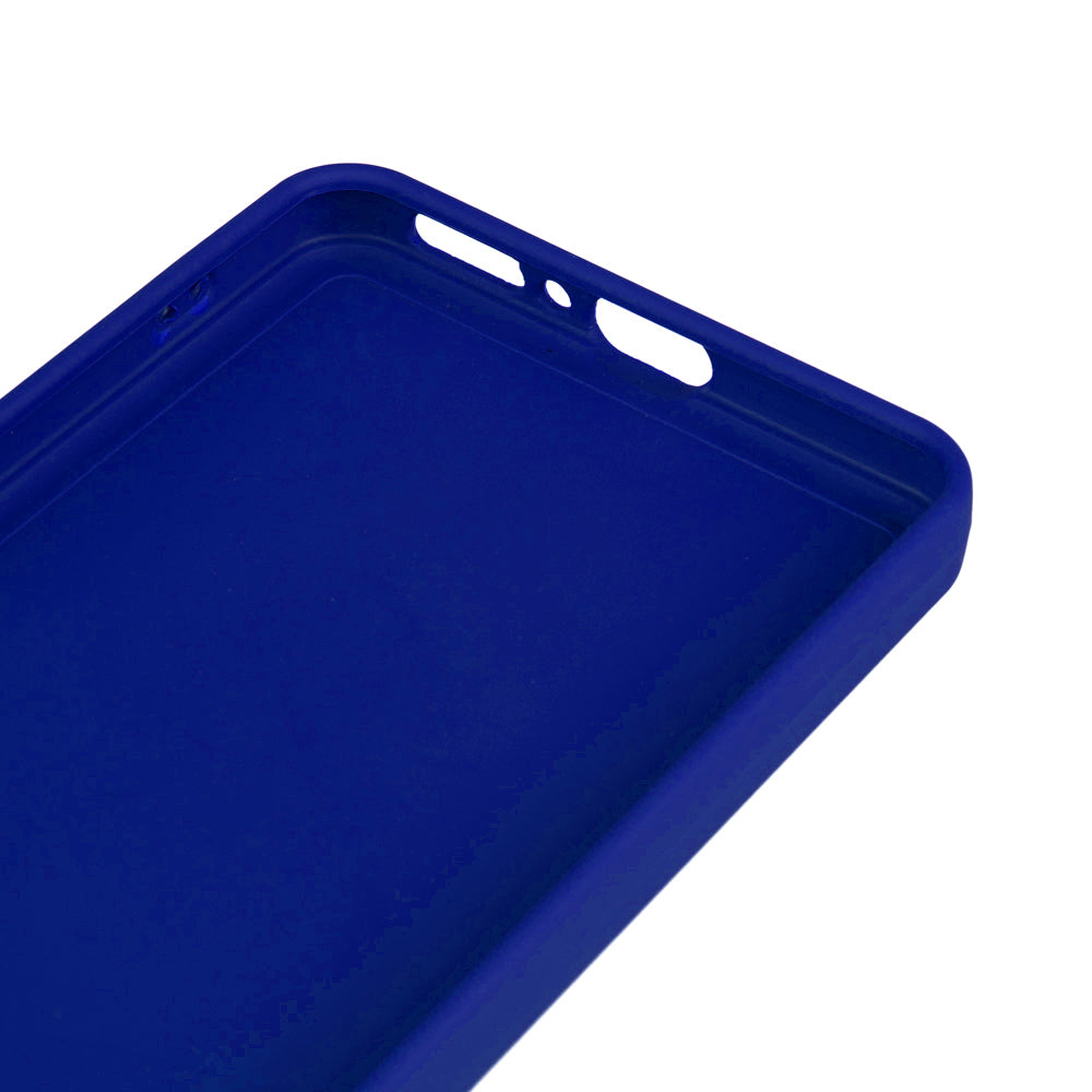 Xiaomi Redmi Note 14 5G Kılıf Zore Biye Silikon Mavi