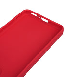 Xiaomi Redmi Note 14 5G Kılıf Zore Biye Silikon Kırmızı