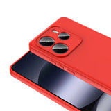 Xiaomi Redmi Note 14 5G Kılıf Zore Mara Lansman Kapak Koyu Yeşil
