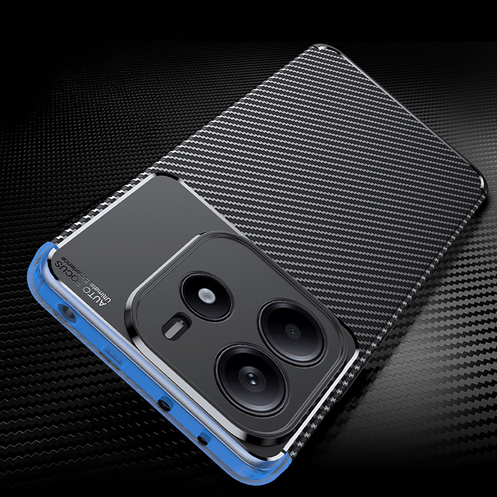 Xiaomi Redmi Note 14 5G Kılıf Zore Negro Silikon Kapak Siyah