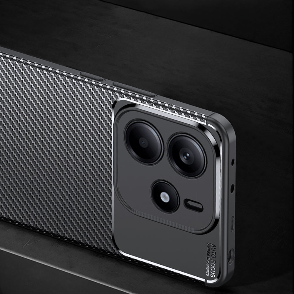 Xiaomi Redmi Note 14 5G Kılıf Zore Negro Silikon Kapak Siyah