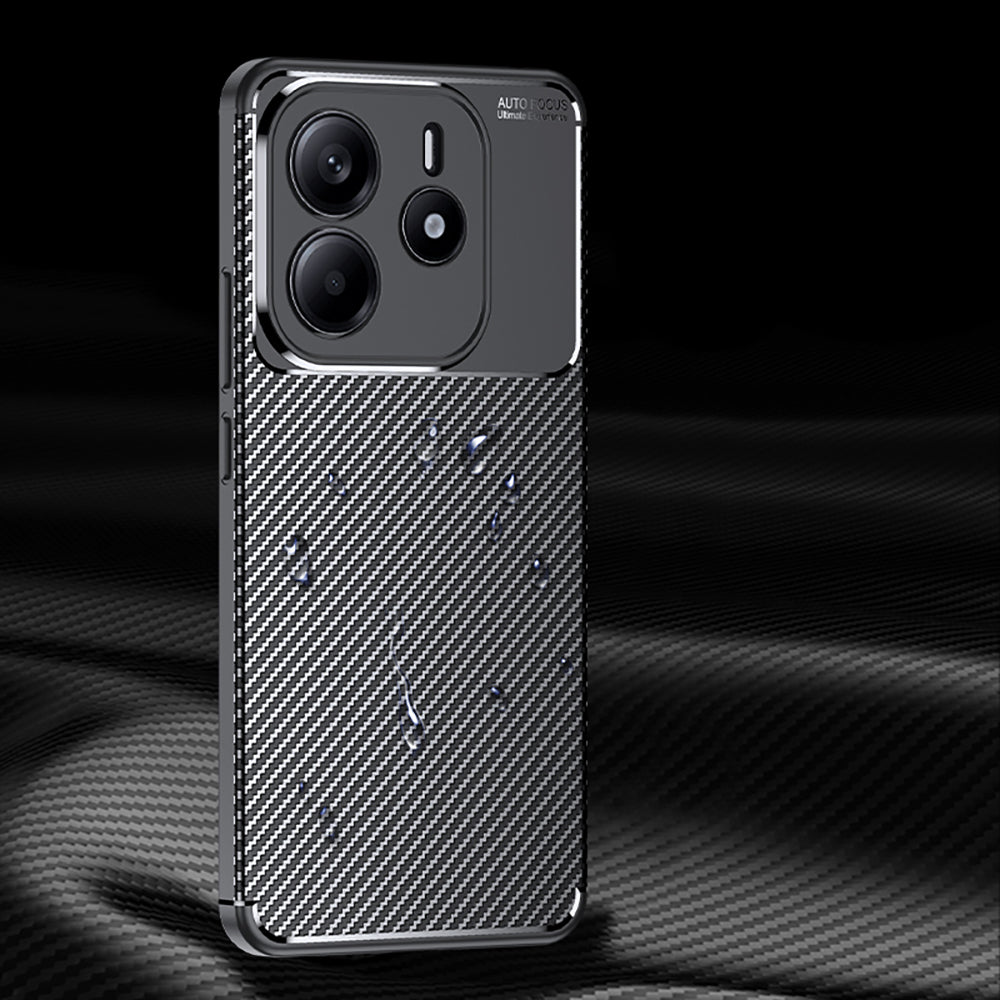 Xiaomi Redmi Note 14 5G Kılıf Zore Negro Silikon Kapak Siyah