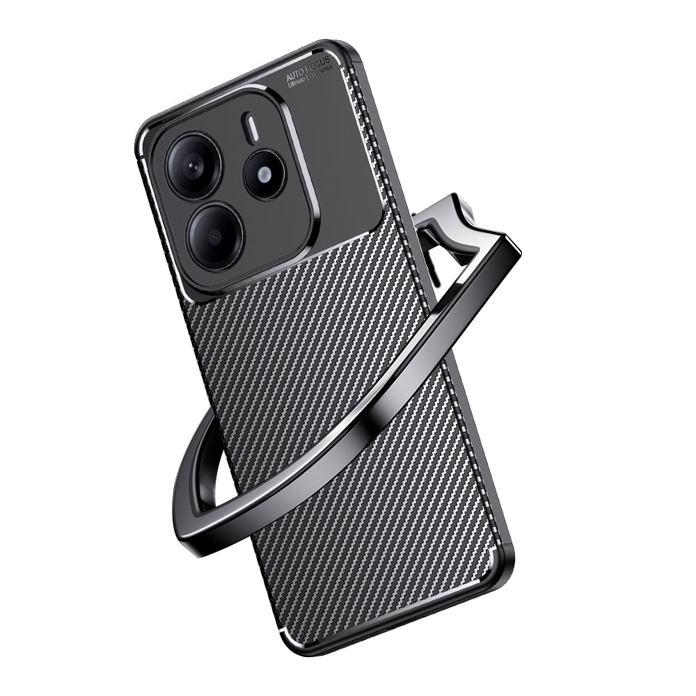 Xiaomi Redmi Note 14 5G Kılıf Zore Negro Silikon Kapak Siyah