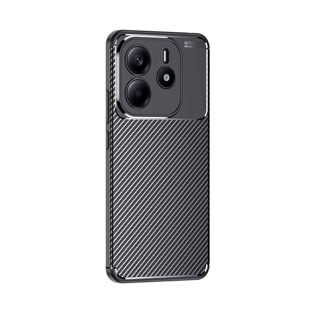 Xiaomi Redmi Note 14 5G Kılıf Zore Negro Silikon Kapak Siyah