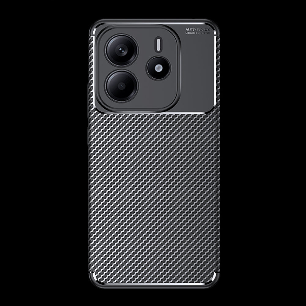 Xiaomi Redmi Note 14 5G Kılıf Zore Negro Silikon Kapak Siyah