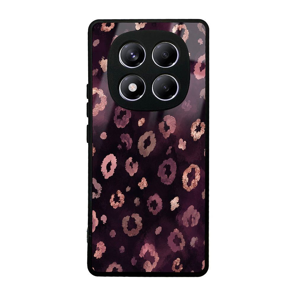 Xiaomi Redmi Note 14 Pro 4G Kılıf Kamera Korumalı Desenli Zore Lusi Kapak Pembe Leopar