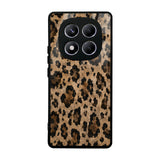 Xiaomi Redmi Note 14 Pro 4G Kılıf Kamera Korumalı Desenli Zore Lusi Kapak Kahve Leopar