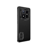 Xiaomi Redmi Note 14 Pro 4G Kılıf Kamera Korumalı Logo Gösteren Zore Omega Kapak Lila