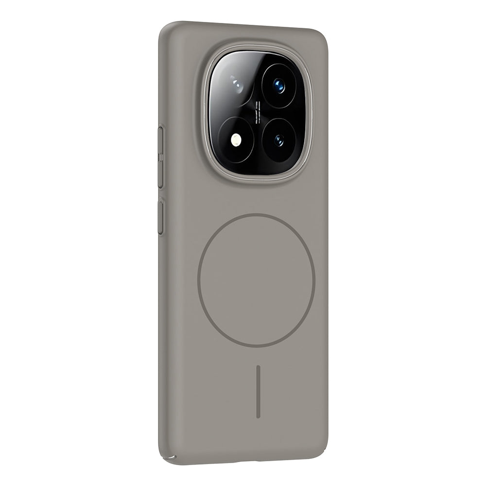 Xiaomi Redmi Note 14 Pro 4G Kılıf M-safe Şarj Özellikli Zore Ruby Sert Kapak Siyah