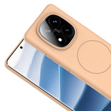 Xiaomi Redmi Note 14 Pro 4G Kılıf M-safe Şarj Özellikli Zore Ruby Sert Kapak Lacivert