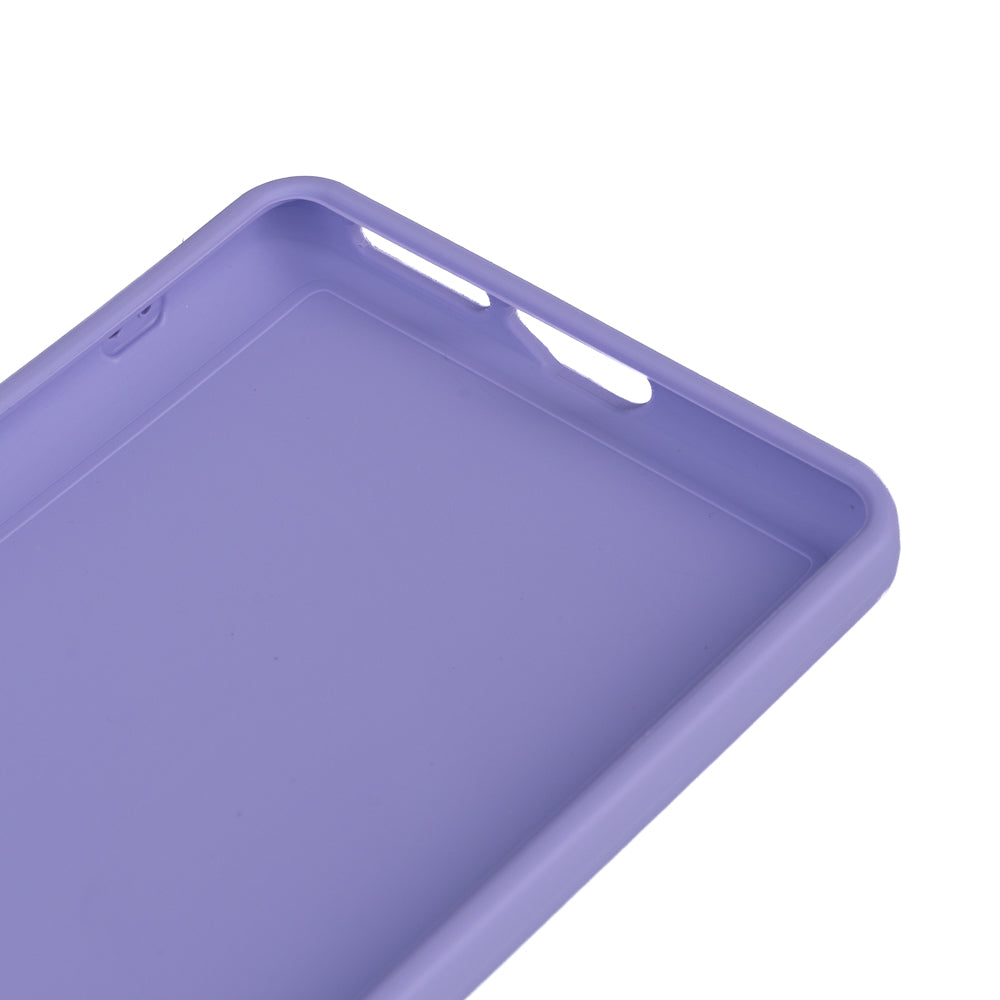 Xiaomi Redmi Note 14 Pro 4G Kılıf Zore Biye Silikon Lila