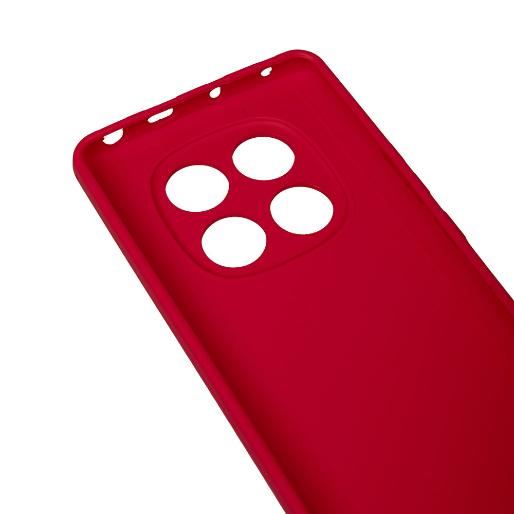 Xiaomi Redmi Note 14 Pro 4G Kılıf Zore Biye Silikon Kırmızı