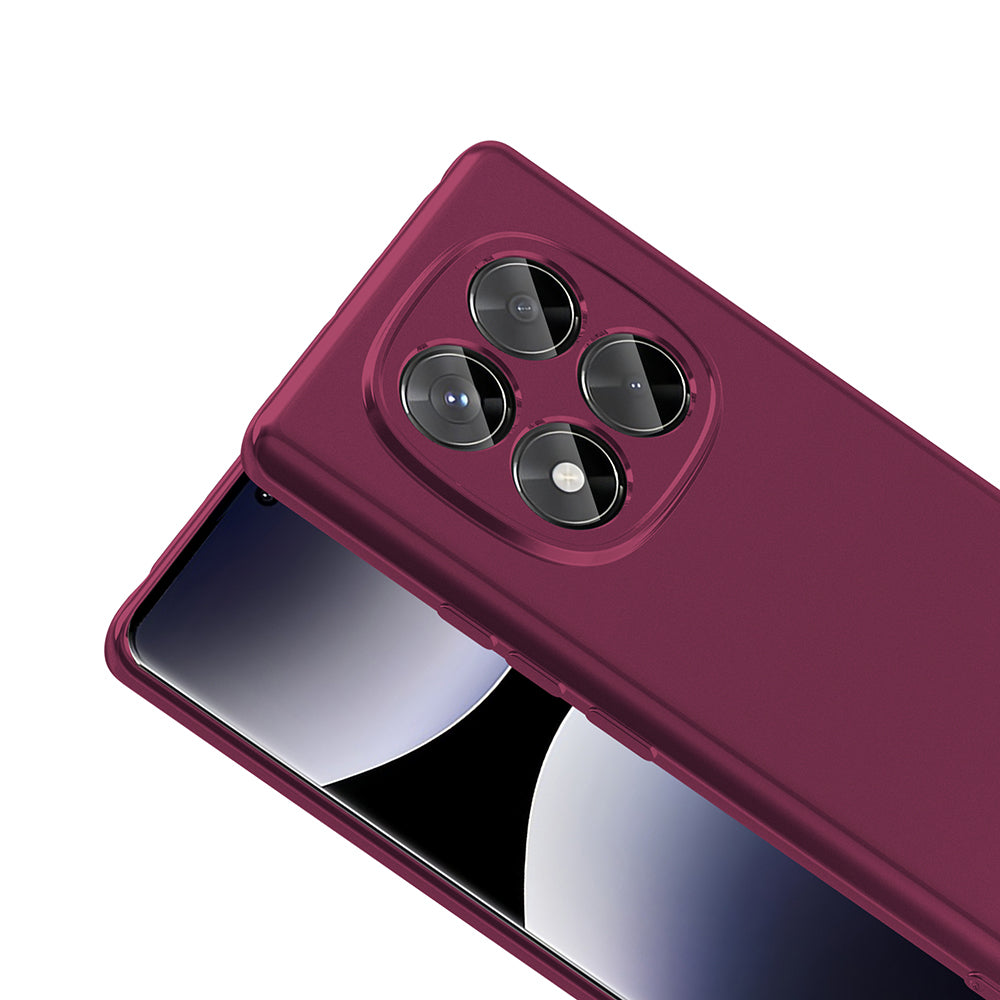 Xiaomi Redmi Note 14 Pro 4G Kılıf Zore Premier Silikon Kapak Gold