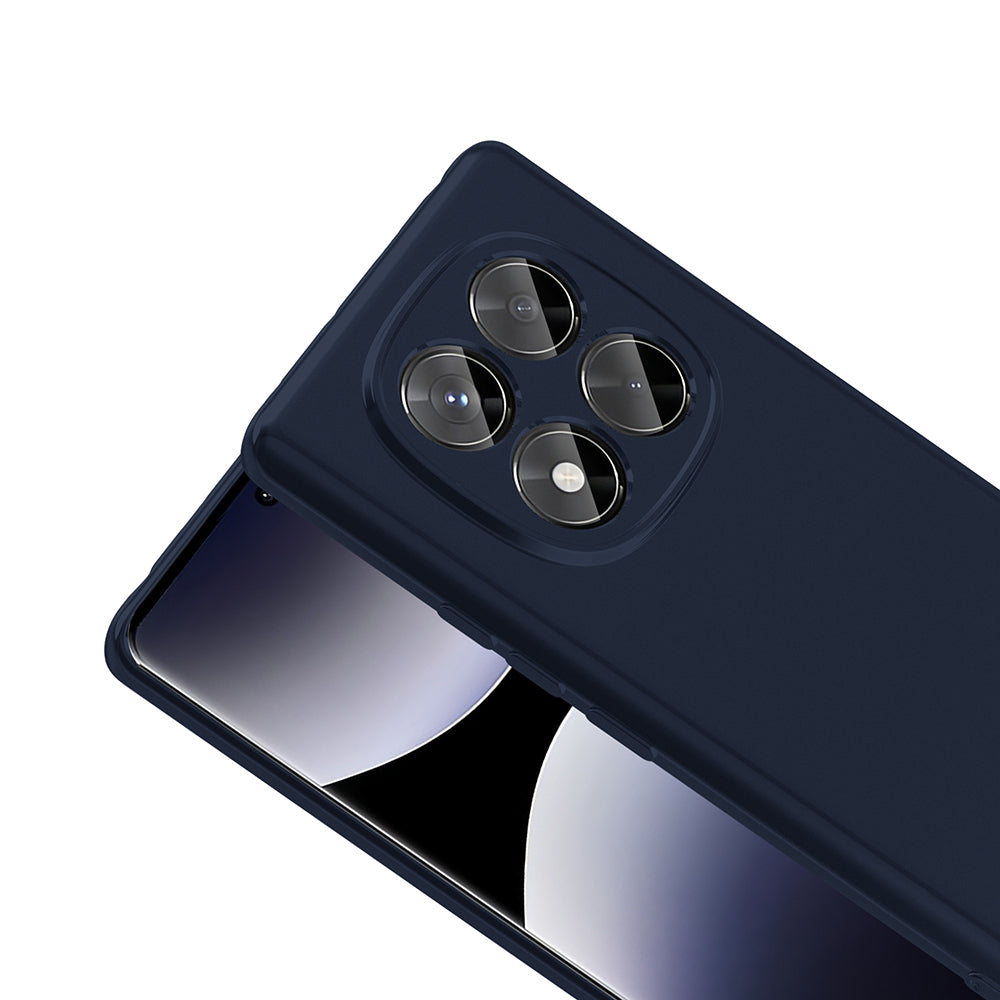 Xiaomi Redmi Note 14 Pro 4G Kılıf Zore Premier Silikon Kapak Kırmızı