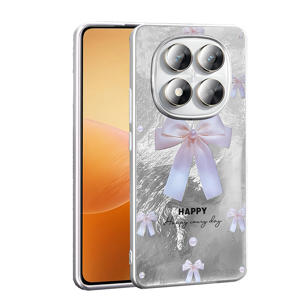 Xiaomi Redmi Note 14 Pro 5G Kılıf Desenli Zore Mep Kapak İncili Fiyonk