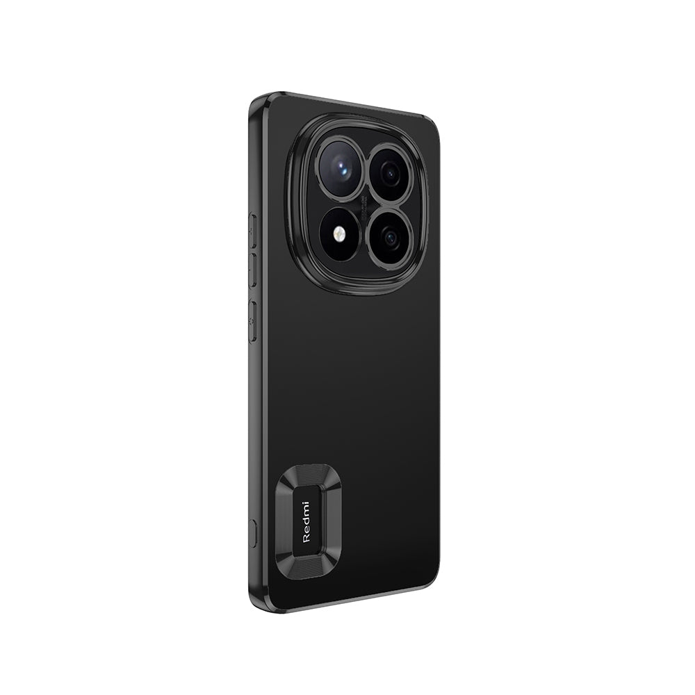 Xiaomi Redmi Note 14 Pro 5G Kılıf Kamera Korumalı Logo Gösteren Zore Omega Kapak Sierra Mavi