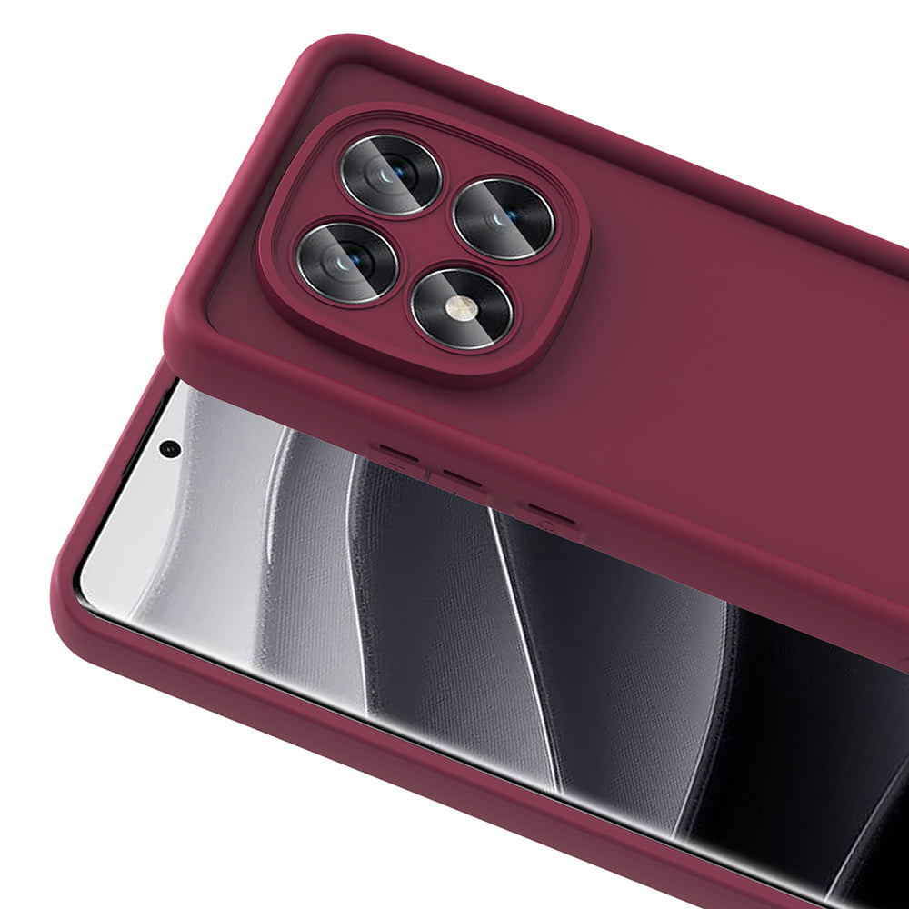 Xiaomi Redmi Note 14 Pro 5G Kılıf Kamera Korumalı Zore Ananas Kapak Siyah