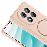 Xiaomi Redmi Note 14 Pro 5G Kılıf M-safe Şarj Özellikli Zore Meta Kapak Siyah