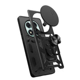 Xiaomi Redmi Note 14 Pro 5G Kılıf Magnetik Standlı Kamera Korumalı Zore Sürgülü Vega Kapak Mavi
