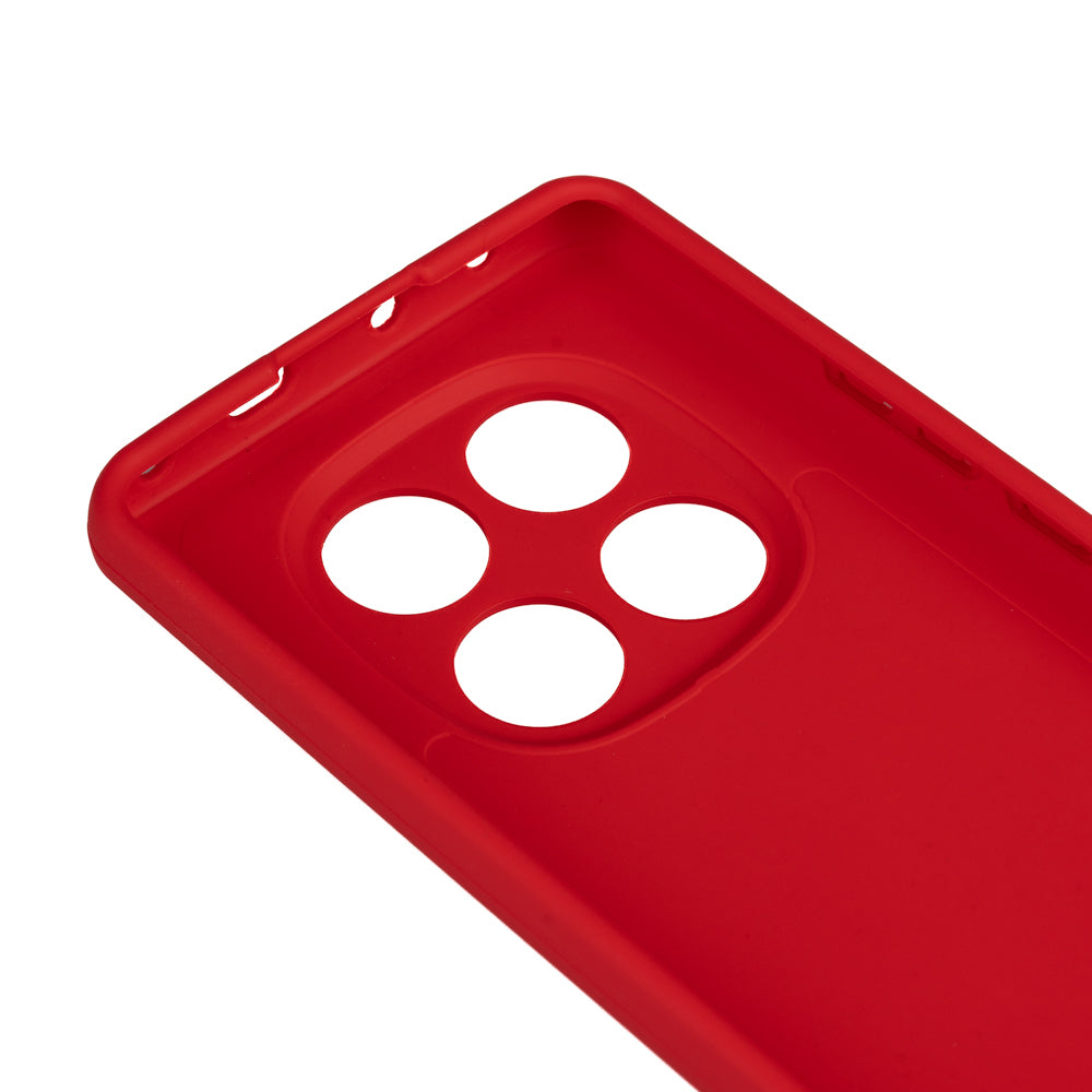 Xiaomi Redmi Note 14 Pro 5G Kılıf Zore Biye Silikon Kırmızı