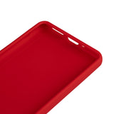 Xiaomi Redmi Note 14 Pro 5G Kılıf Zore Biye Silikon Kırmızı