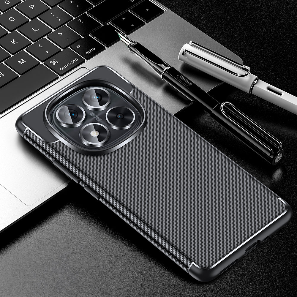 Xiaomi Redmi Note 14 Pro 5G Kılıf Zore Negro Silikon Kapak Siyah