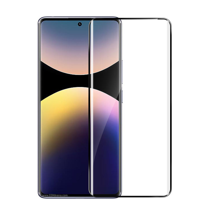 Xiaomi Redmi Note 14 Pro 5G Zore Süper Pet Ekran Koruyucu Jelatin Siyah