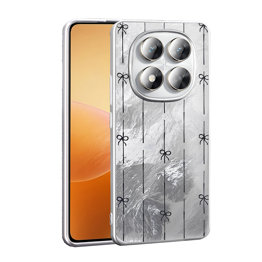 Xiaomi Redmi Note 14 Pro Plus Kılıf Desenli Zore Mep Kapak Gri Leopar