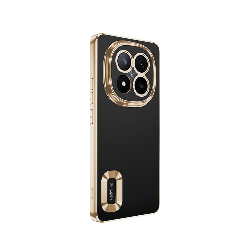 Xiaomi Redmi Note 14 Pro Plus Kılıf Kamera Korumalı Logo Gösteren Zore Omega Kapak Sierra Mavi