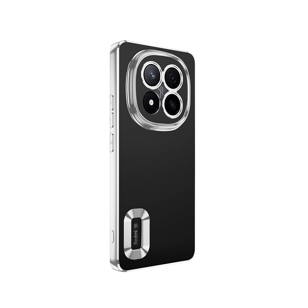 Xiaomi Redmi Note 14 Pro Plus Kılıf Kamera Korumalı Logo Gösteren Zore Omega Kapak Sierra Mavi