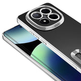 Xiaomi Redmi Note 14 Pro Plus Kılıf Kamera Korumalı Logo Gösteren Zore Omega Kapak Lila