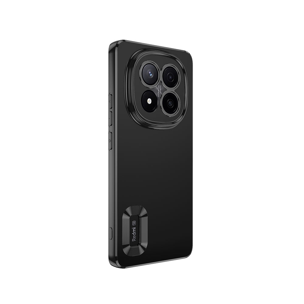Xiaomi Redmi Note 14 Pro Plus Kılıf Kamera Korumalı Logo Gösteren Zore Omega Kapak Derin Mor