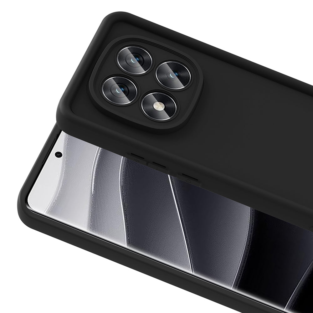 Xiaomi Redmi Note 14 Pro Plus Kılıf Kamera Korumalı Zore Ananas Kapak Mürdüm