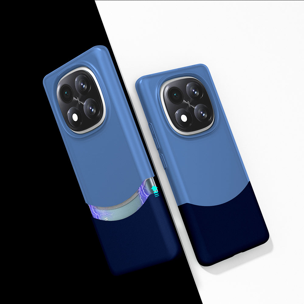 Xiaomi Redmi Note 14 Pro Plus Kılıf Mıknatıslı Zore Duble Kapak Gri