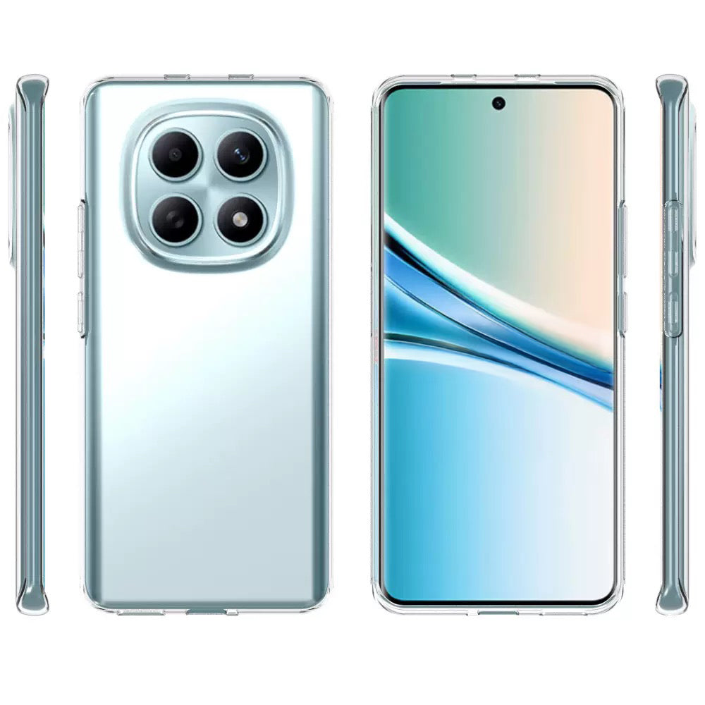 Xiaomi Redmi Note 15 4G Kılıf Zore Süper Silikon Kapak Şeffaf