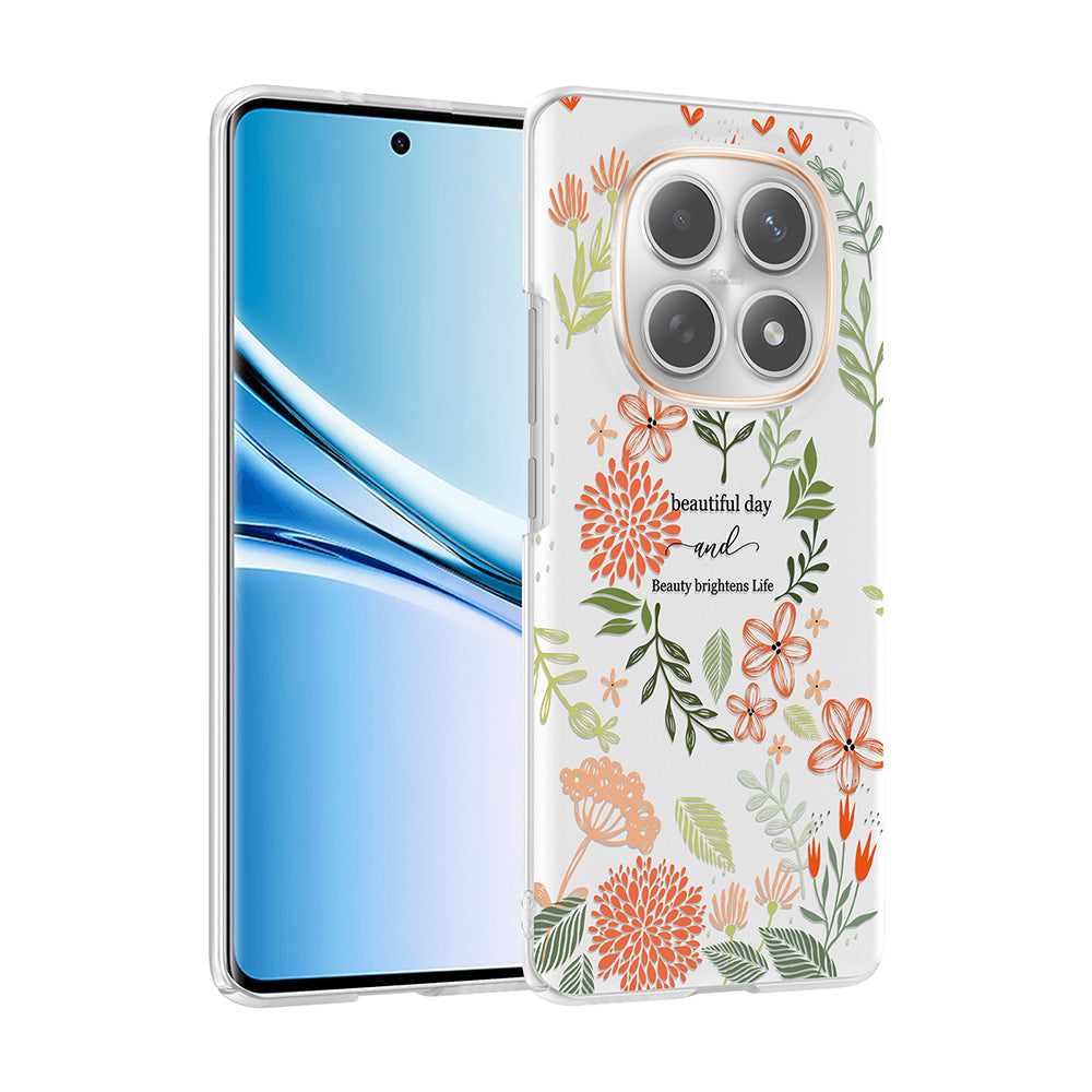 Xiaomi Redmi Note 15 5G Kılıf Kamera Korumalı Desenli Zore Klip Kapak Beautiful