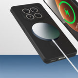 Xiaomi Redmi Note 15 5G Kılıf M-safe Şarj Özellikli Standlı Samara Kapak Lacivert