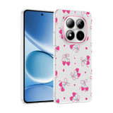 Xiaomi Redmi Note 15 Pro 4G Kılıf Kamera Korumalı Desenli Zore Klip Kapak Kalpli Kiraz