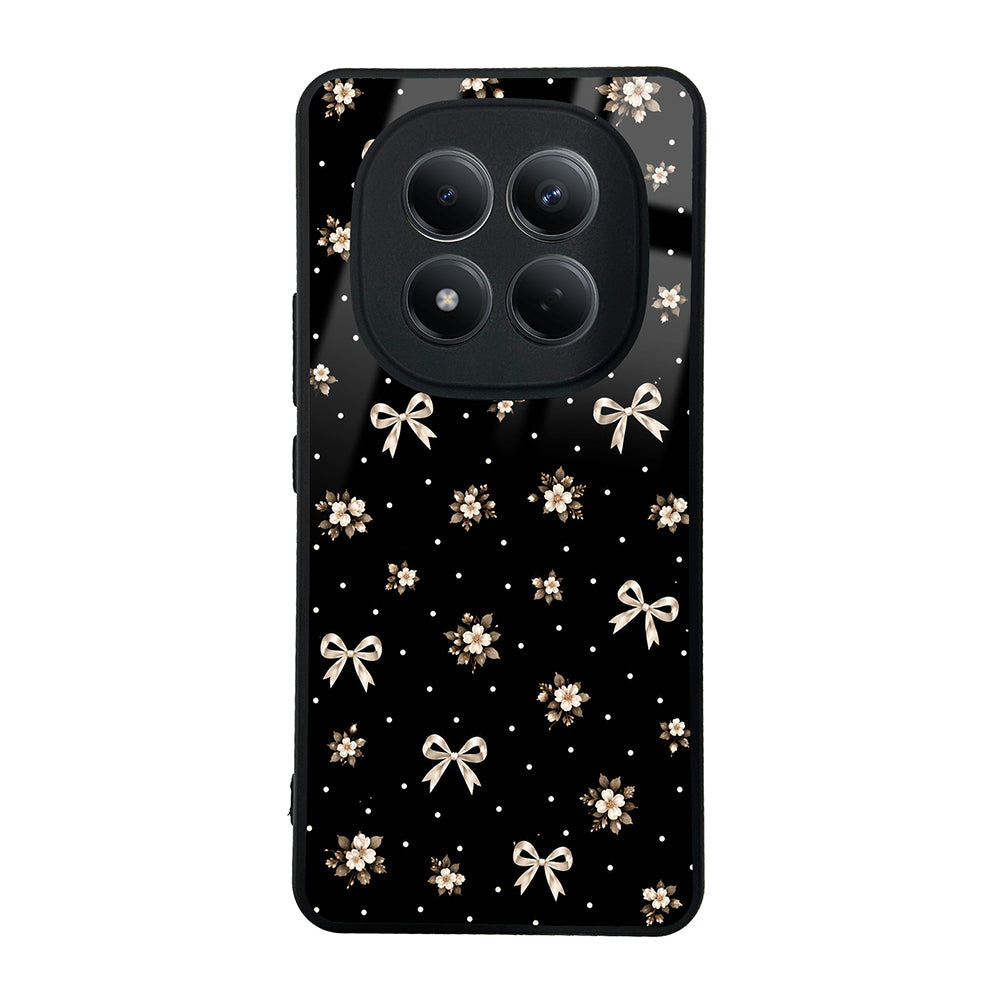 Xiaomi Redmi Note 15 Pro 4G Kılıf Kamera Korumalı Desenli Zore Lusi Kapak Gold Fiyonk