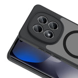 Xiaomi Redmi Note 15 Pro 4G Kılıf M-safe Şarj Özellikli Zore Babet Kapak Siyah