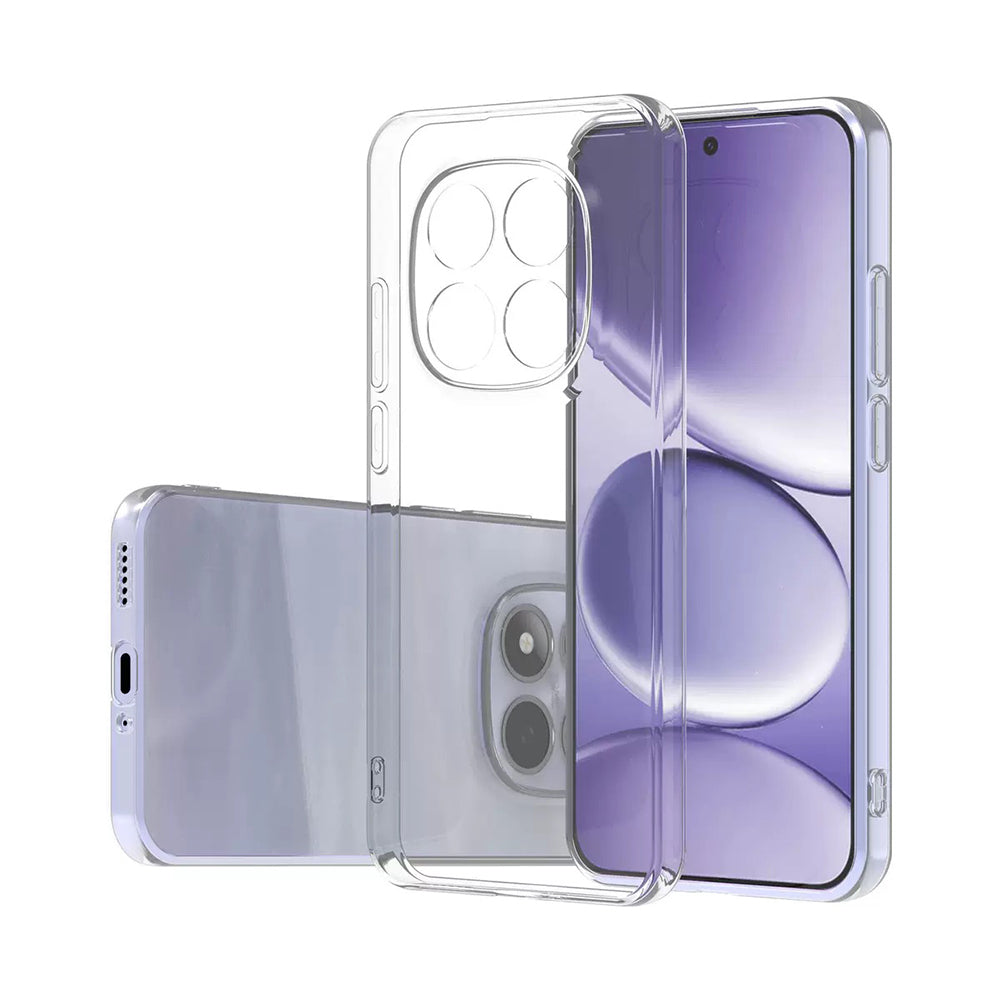 Xiaomi Redmi Note 15 Pro Kılıf Zore Süper Silikon Kapak Şeffaf