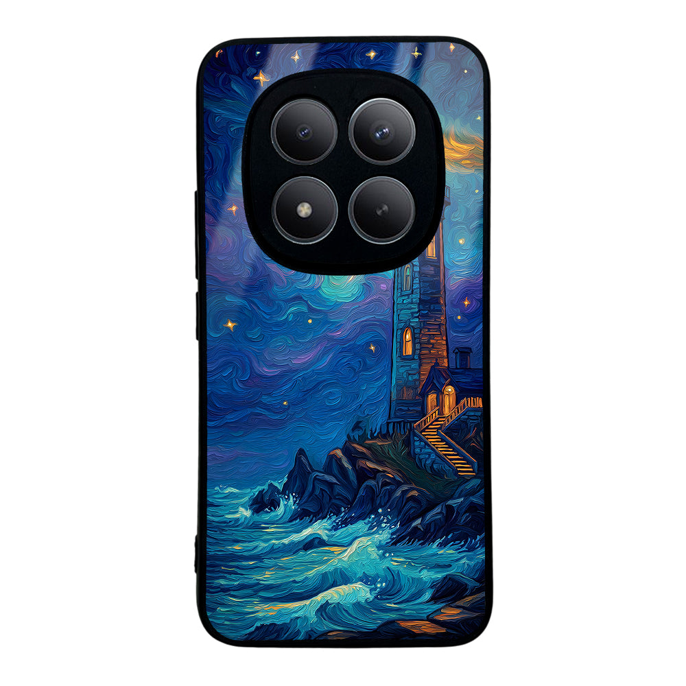 Xiaomi Redmi Note 15 Pro Plus Kılıf Kamera Korumalı Desenli Lusi Kapak Deniz Feneri