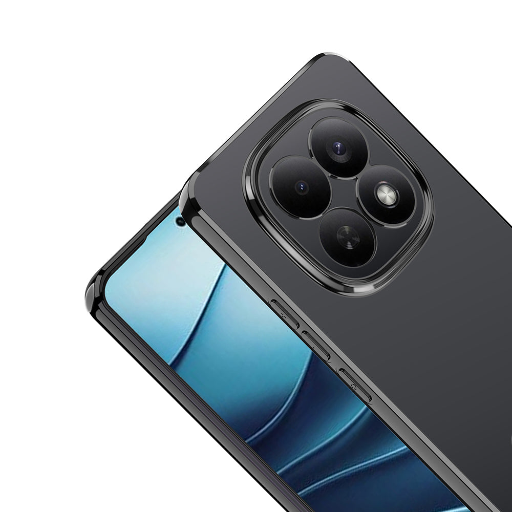 Xiaomi Redmi Note 15 Pro Plus Kılıf Kamera Korumalı Logo Gösteren Omega Kapak Rose Gold