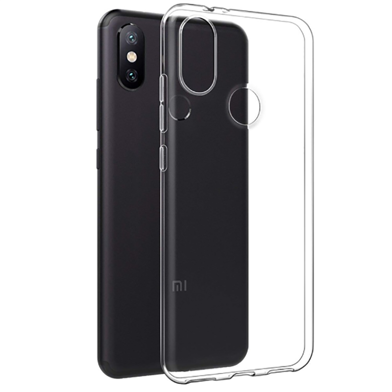 Xiaomi Redmi Note 5 Pro Kılıf Zore Süper Silikon Kapak Renksiz
