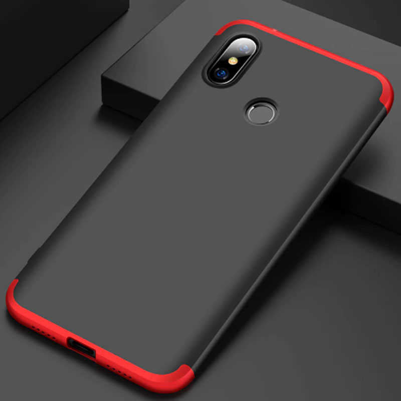 Xiaomi Redmi Note 6 Pro Kılıf Zore Ays Kapak Kırmızı