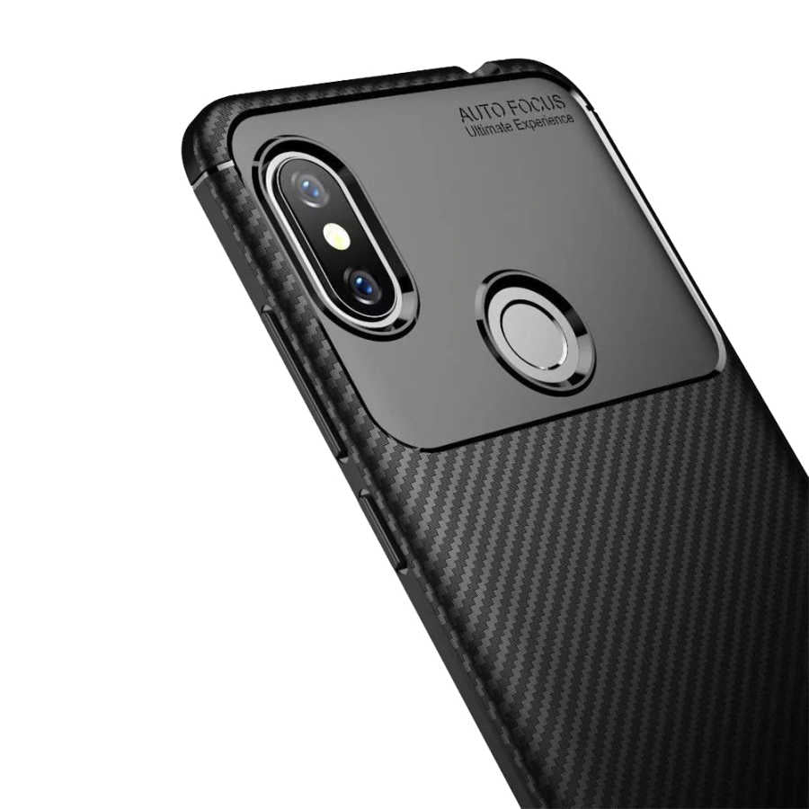 Xiaomi Redmi Note 6 Pro Kılıf Zore Negro Silikon Kapak Lacivert